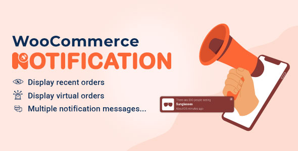 WooCommerce Notification – Boost Your Sales – Live Feed Sales – Recent Sales Popup – Upsells