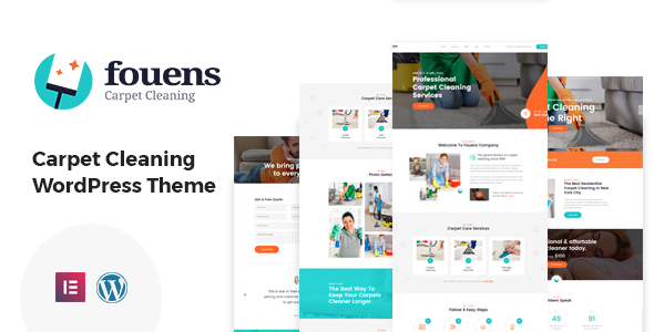 Fouens – Carpet Cleaning WordPress Theme