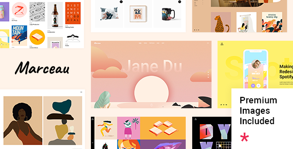 Marceau – Creative Portfolio WordPress Theme