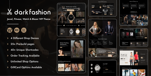Dark Fashion – Jewelry & Fashion Store Theme