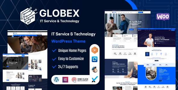 Globex – IT Solutions & Services WordPress Theme