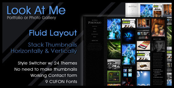 Look At Me – Portfolio/Design/Photo Gallery