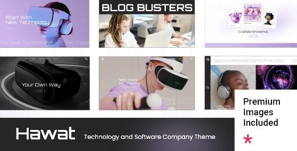 Hawat – Technology and Software Company WordPress Theme