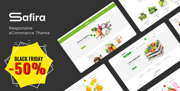 Safira – Food & Organic Responsive Prestashop Theme