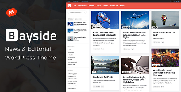 Bayside – Responsive WordPress Theme