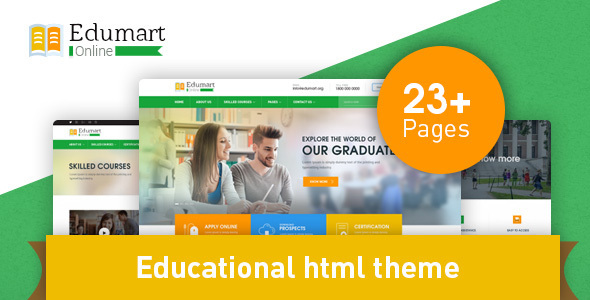 Edumart – Education Template