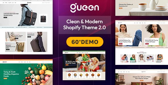 Queen – Multipurpose Responsive Shopify Theme  OS 2.0