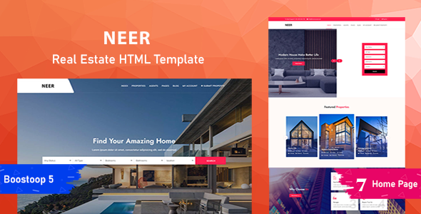 NEER – Real Estate HTML Template