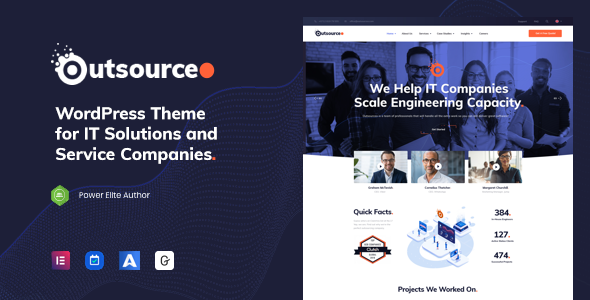 Outsourceo – It Solutions WordPress