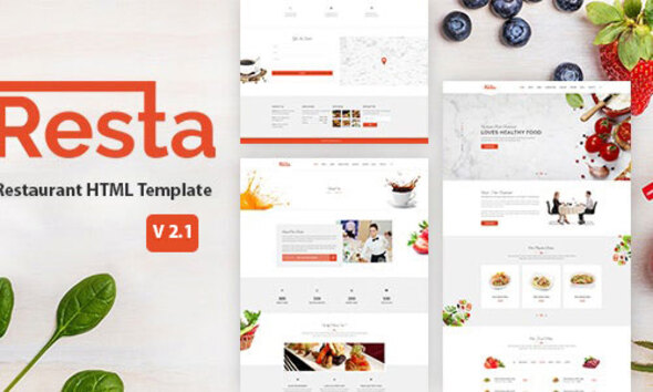 Resta – Restaurant HTML Template