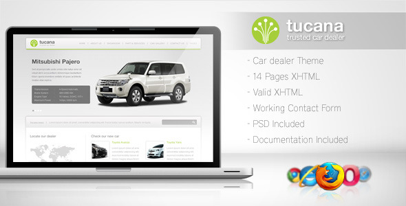 Tucana – Cars Dealer Template