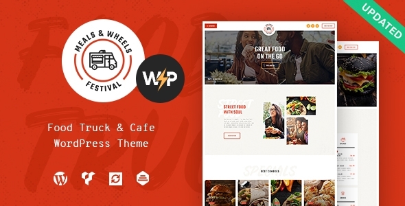 Meals & Wheels – Street Food Festival & Fast Food Cafe WordPress Theme