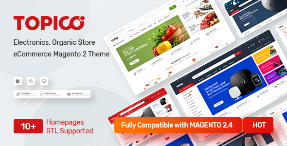 Topico – Responsive Magento 2 / Adobe Commerce Theme