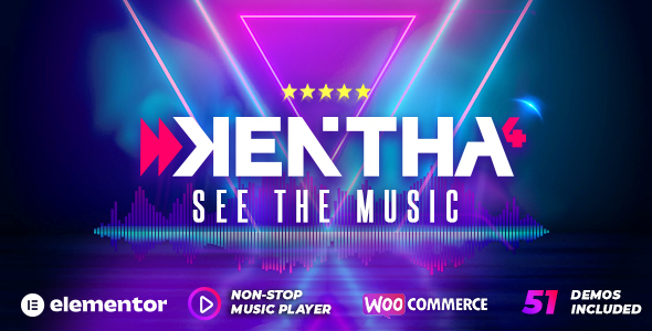 Kentha – Music WordPress Theme