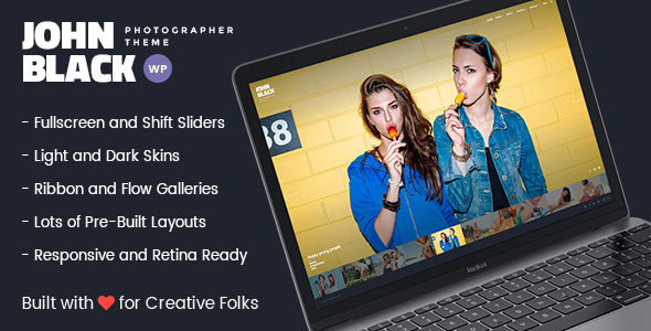 JohnBlack – Photography WordPress Theme