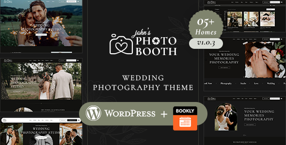 Photobooth – Photography Portfolio WordPress Theme