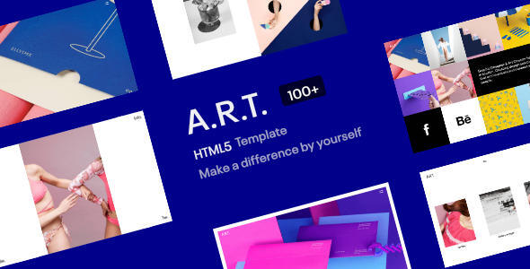 ART – Artist HTML Template