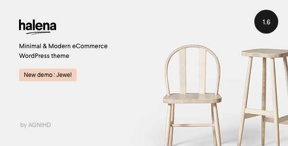 Halena – Minimal & Modern eCommerce WordPress Theme