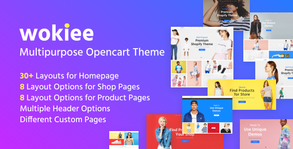 Wokiee – Premium OpenCart Theme