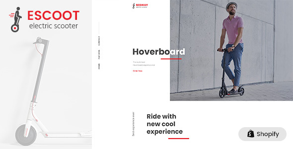 Escoot – Single Product Shopify Theme