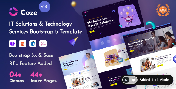 Coze – IT Solutions & Technology Services Bootstrap 5 Template