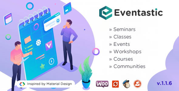 Eventastic – WordPress Theme for Events & Conferences
