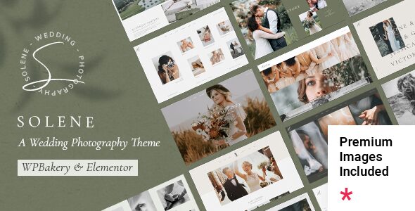 Solene – Wedding Photography WordPress Theme