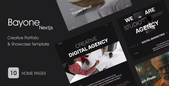 Bayone – Creative Portfolio Nextjs Template