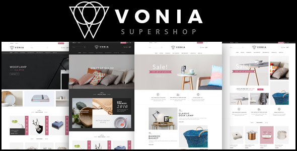 Vonia – Furniture Store HTML Template