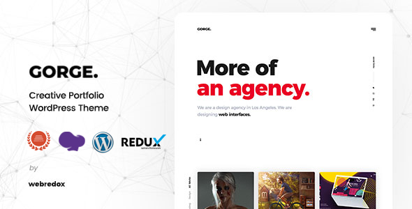 Gorge – Portfolio WordPress Theme