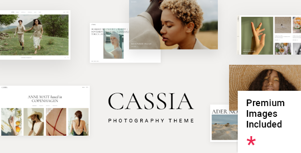 Cassia – Photography Portfolio WordPress Theme