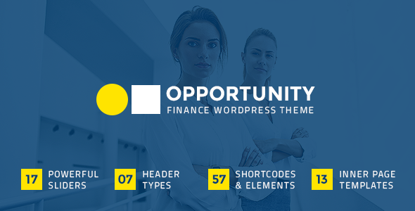 Opportunity – Finance WordPress Theme