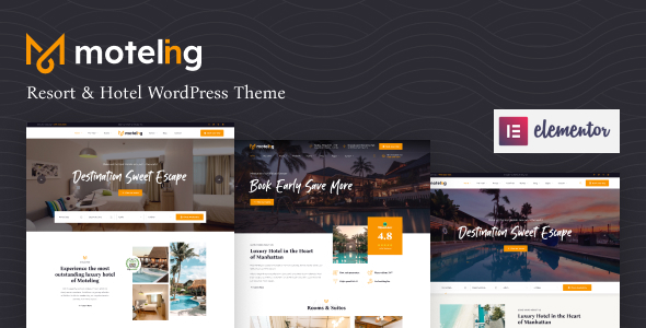 Moteling – Resort & Hotel WordPress Theme