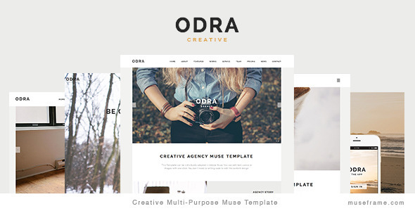 ODRA – Creative Multi-Purpose Muse Template