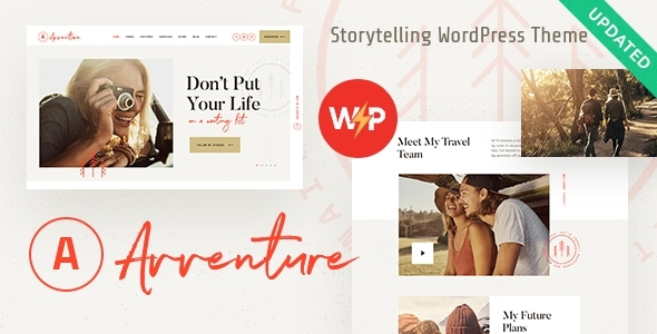 Avventure – Travel Blog & Personal Lifestyle Blog WordPress Theme