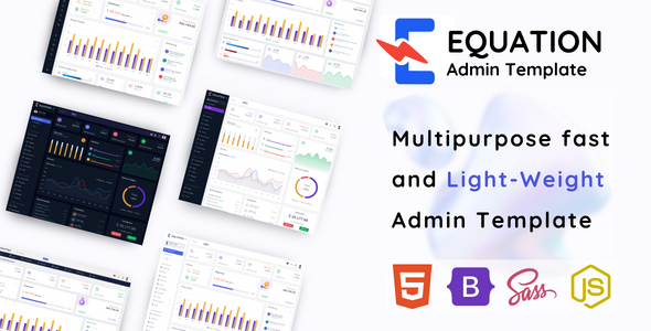 Equation – Bootsrap 5 Admin Dashboard Template