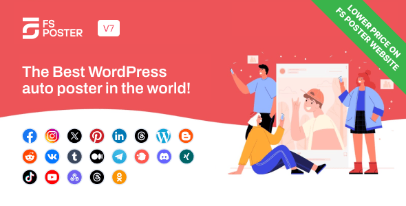 FS Poster – WordPress Social media Auto Poster & Scheduler [Facebook, Instagram, Twitter, Pinterest]