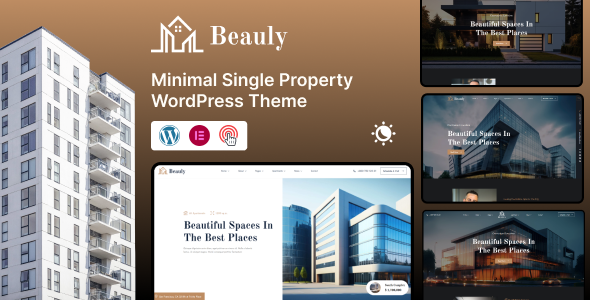 Beauly – Single Property WordPress Theme