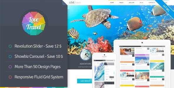 Love Travel – HTML Template