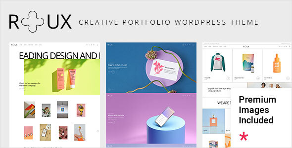Roux – Animated and Fullscreen Portfolio WordPress Theme