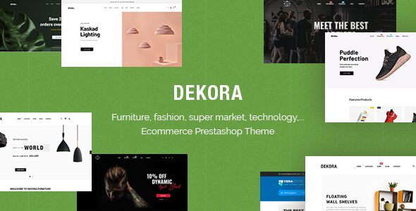 Dekora – Multipurpose Responsive Prestashop 1.7.7.x Theme