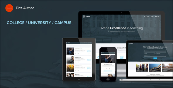 ATENA – College, University and Campus WordPress Theme