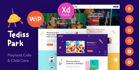 Tediss – Play Area & Child Care Center WordPress Theme