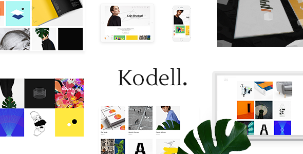 Kodell – Creative Portfolio WordPress Theme for Designers and Agencies