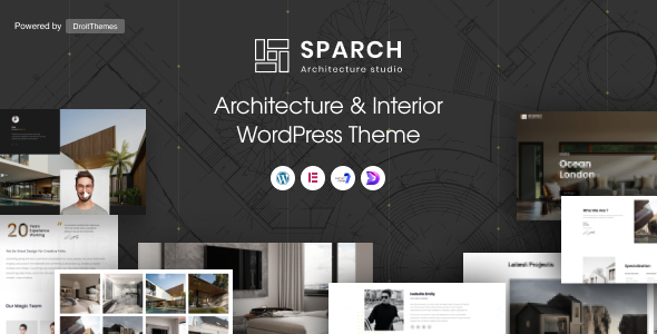 Sparch – Architecture and Interior WordPress Theme