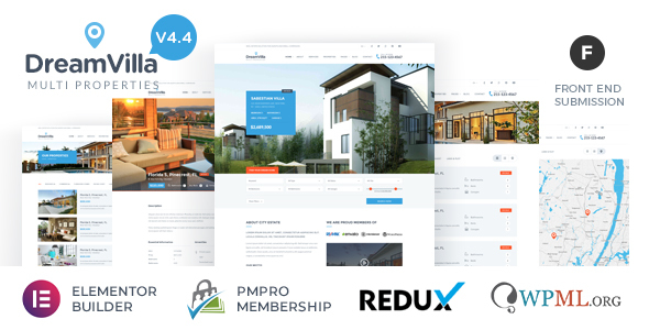 DreamVilla – Real Estate WordPress Theme