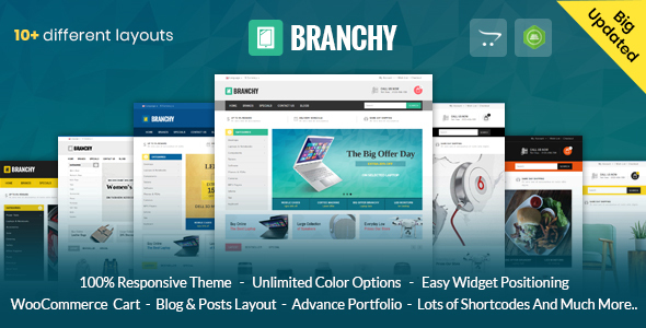 Branchy – Multipurpose Opencart 3 Responsive Theme