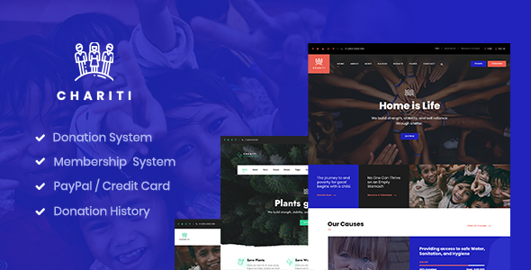 Chariti – Charity & Donation WordPress