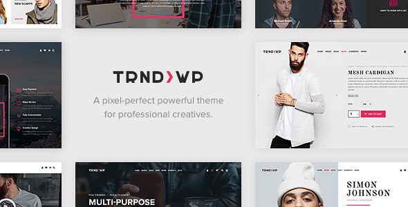 Trendy – Creative Multi-Purpose WordPress Theme
