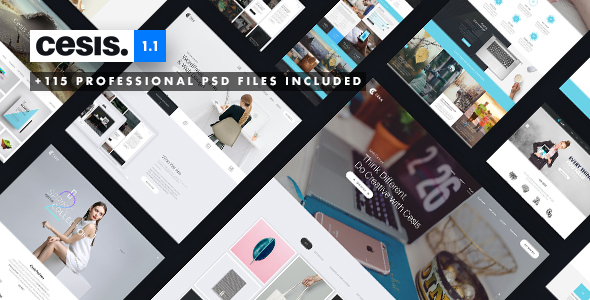 Cesis – Ultimate Multi-Purpose PSD Template